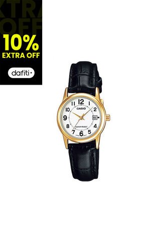 Reloj Para Hombre Casio Ltp_V002Gl_7B Negro Casio