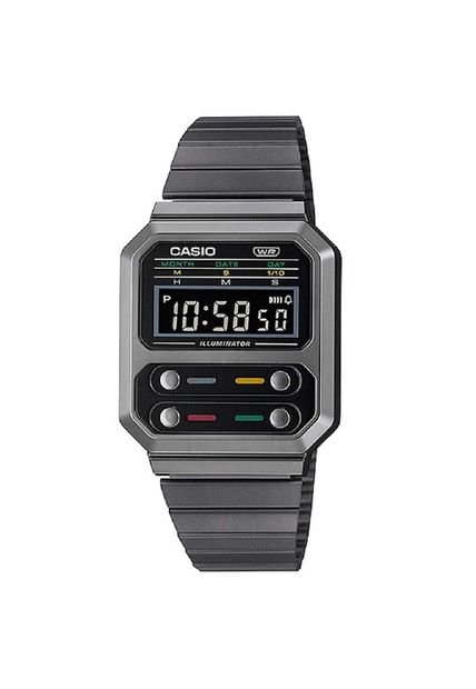 Reloj CASIO Digital Para Unisex-A-100WEGG-1A