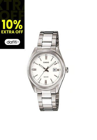 Reloj Para Mujer Casio Ltp_1302D_7A1V Plateado Casio