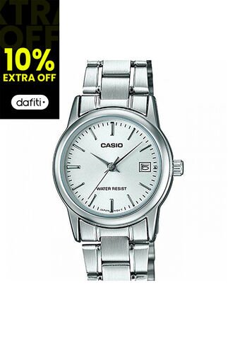 Reloj Para Mujer Casio Ltp_V002D_7A Plateado Casio