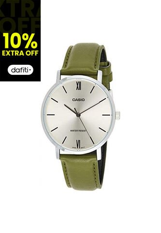 Reloj Para Mujer Casio Casio Mtp-Vt01L-3Budf Verde Casio