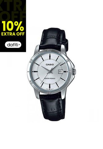 Reloj Para Mujer Casio Casio Ltp-V004L-7Audf Negro Casio