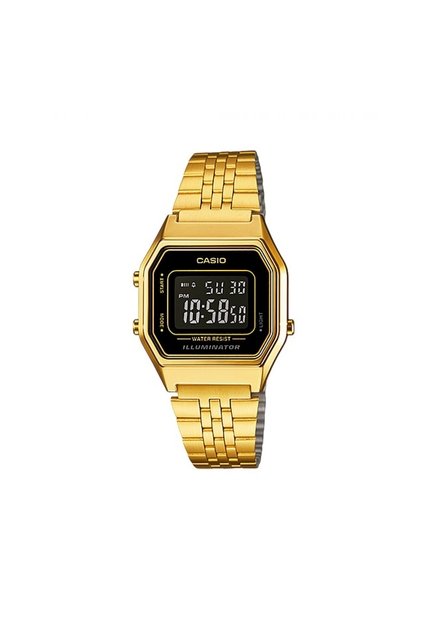 Reloj CASIO Modelo LA-680WGA-1B Dorado Unisex