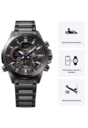 Reloj Casio Edifice ECB-30DC-1A Diseño Deportivo