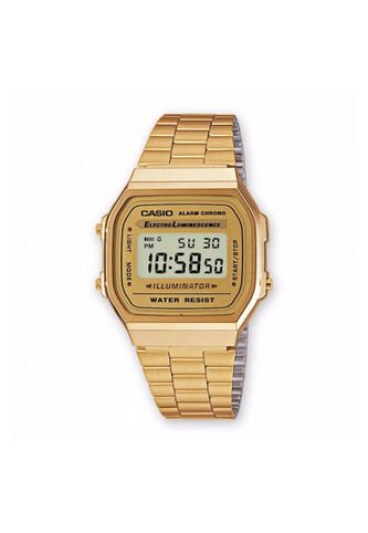 Reloj Para Unisex Casio A_168Wg A_168Wg_9W Dorado Casio
