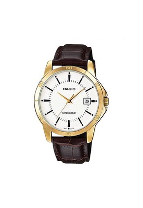 Reloj Para Hombre Casio Mtp_V004Gl_7A Marr\u00f3n