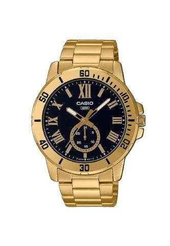 Reloj Casio Negro  Hombre MTP-VD200G-1B Casio