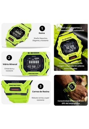 Reloj Casio G-SHOCK GBD-200-9D Diseño Deportivo