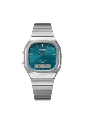 Reloj Casio Modelo AQ-240E-3A Plateado Unisex Casio