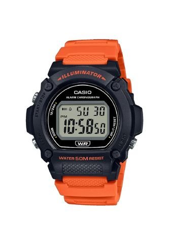Reloj Casio Negro  Hombre W-219H-4A Casio