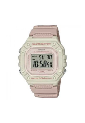Reloj Para Unisex Casio W218Hc W218Hc-4A2Vdf Rosa