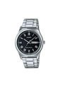 Reloj Para Hombre Casio Mtp-V006D-1B Plateado de Casio