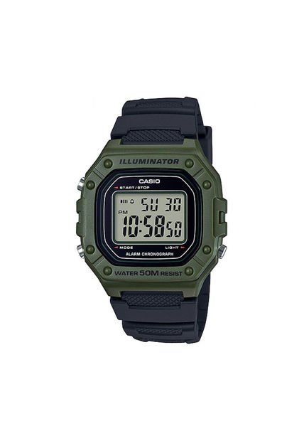 Reloj Para Hombre Casio W_218H_3Av Negro