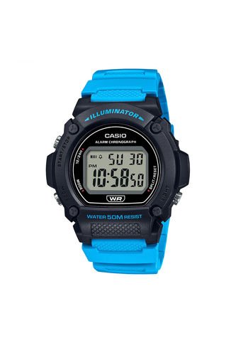 Reloj Para Hombre Casio Iluminator W-219H-2A2Vdf Azul Casio