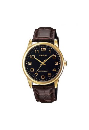 Reloj Para Hombre Casio Mtpv001Gl-1Budf Marrón