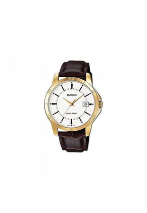 Reloj Para Mujer Casio Casio Ltp-V004Gl-7Audf Marr\u00f3n