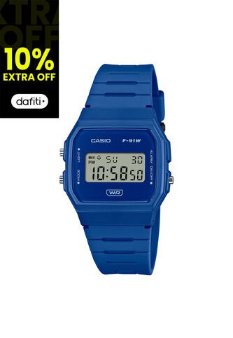 Reloj Casio Unisex F-91WB-2A1DF Casio
