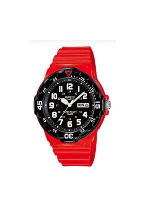 Reloj Para Hombre Casio Casio Mrw-200Hc-4Bvdf Rojo
