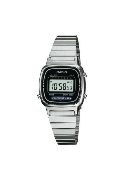 Reloj Para Unisex Casio La670Wd1Df Plateado