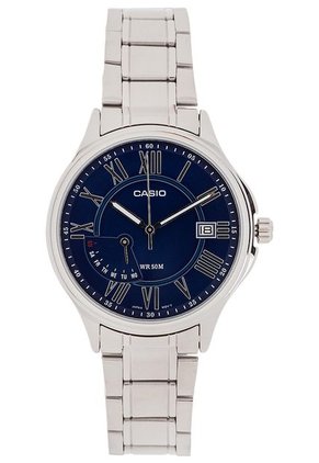 Reloj Plateado-Azul Casio