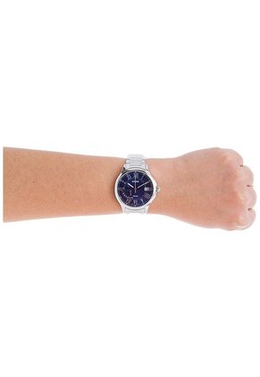 Reloj Plateado-Azul Casio