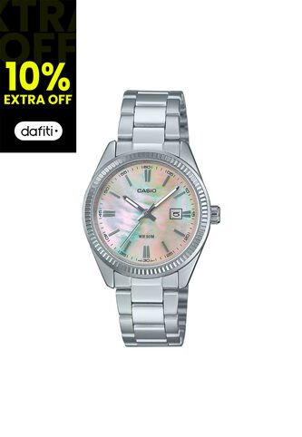 Reloj Casio Modelo LTP-1302DS-4AVDF Plateado Mujer Casio