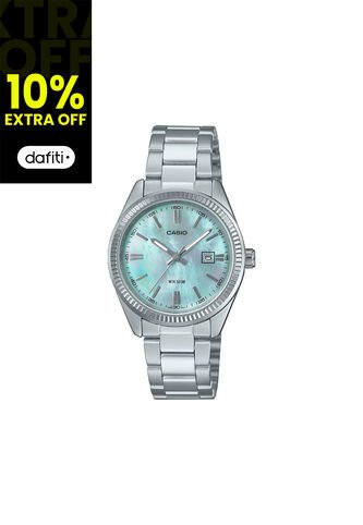 Reloj Casio Modelo LTP-1302DS-2AVDF Plateado Mujer Casio