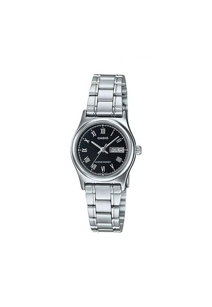 Reloj Para Mujer Casio - Ltp_V006D_1B Plateado