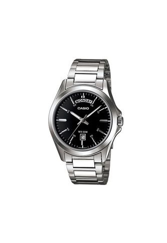 Reloj Para Hombre Casio Mtp1370D-1A1Vdf Plateado Casio