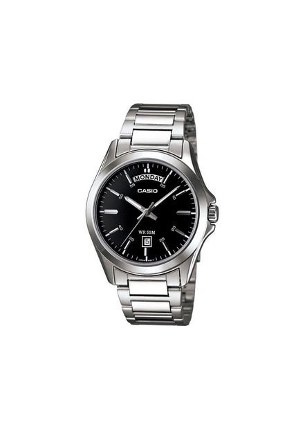 Reloj Para Hombre Casio Mtp1370D-1A1Vdf Plateado