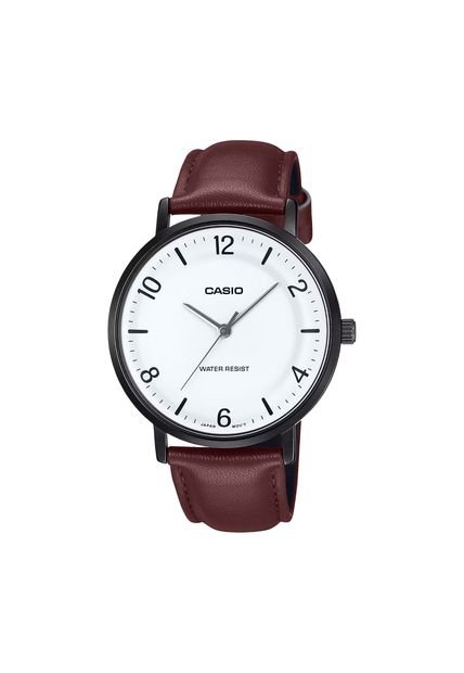 Reloj Casio Modelo MTPVT03BL-7BDF Marron Hombre