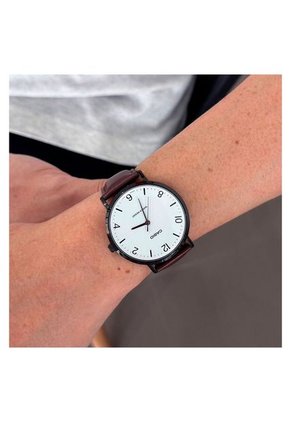 Reloj Casio Modelo MTPVT03BL-7BDF Marron Hombre