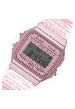 Reloj Para Mujer Casio - F91Ws-4Df Rosa