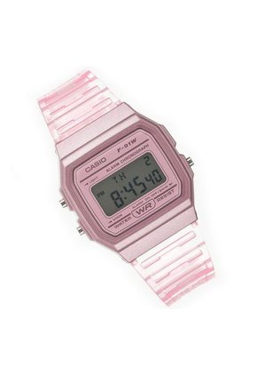 Reloj Para Mujer Casio - F91Ws-4Df Rosa