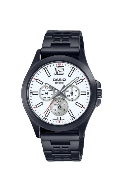 Reloj Casio Blanco Hombre MTP-E350B-7B