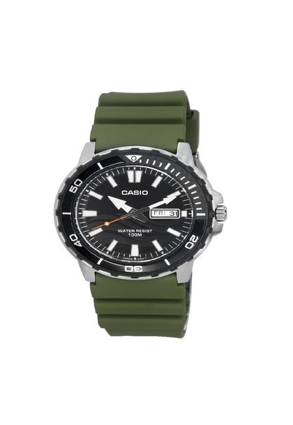 Reloj Casio Negro  Hombre MTD-125-3A