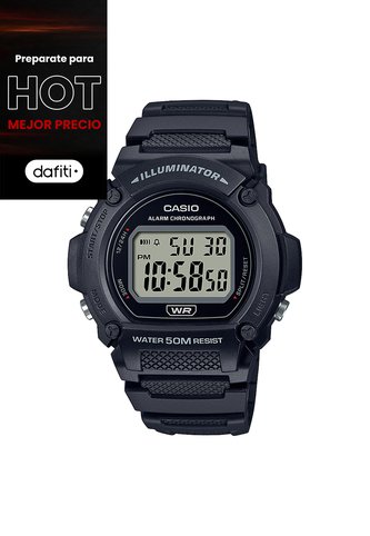 Reloj Casio W-219H-1AVDF Para Hombre Casio