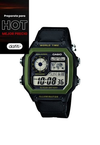 Reloj Casio AE-1200WHB-1BVDF Para Hombre Casio
