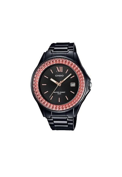 Reloj Casio Juvenil Negro/Rojo Ref, LX-500H-1E