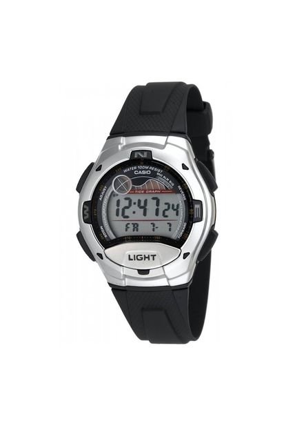 Reloj Casio W-753-1A Digital 100% Original-gris