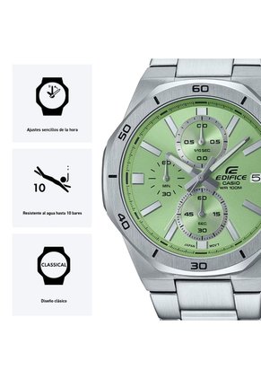 Reloj Casio EDIFICE EFV-640D-3A Diseño Deportivo