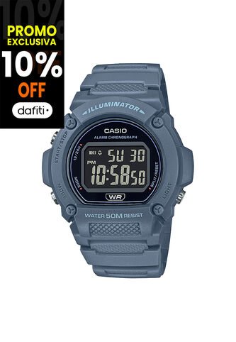 Reloj Casio W-219HC-2BVDF Para Mujer Casio