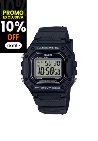 Reloj Casio W-218H-1AVDF Para Hombre Casio