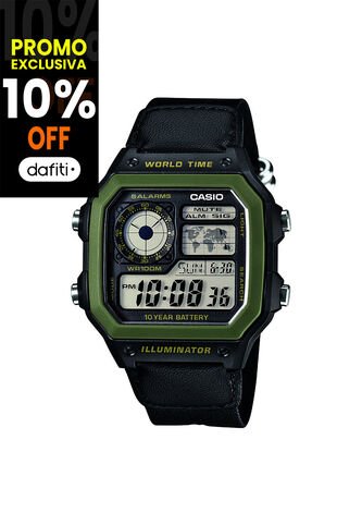 Reloj Casio AE-1200WHB-1BVDF Para Hombre Casio