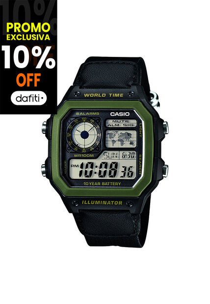 Reloj Casio AE-1200WHB-1BVDF Para Hombre
