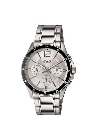 Reloj Para Hombre Casio Mtp-1374D-7Av Plateado Casio
