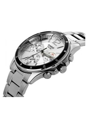 Reloj Para Hombre Casio Mtp-1374D-7Av Plateado