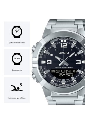 Reloj Casio AMW-870D-1A Análogo/digital - Elegante