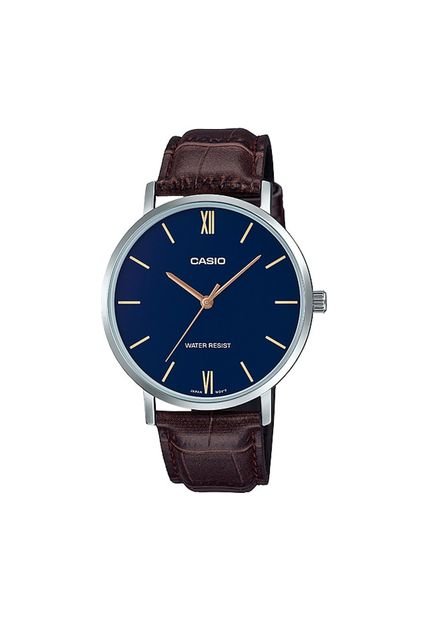 Reloj Para Hombre Casio Casio Mtp-Vt01L-2Budf Marrón