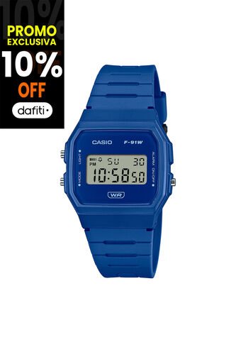 Reloj Casio Unisex F-91WB-2A1DF Casio